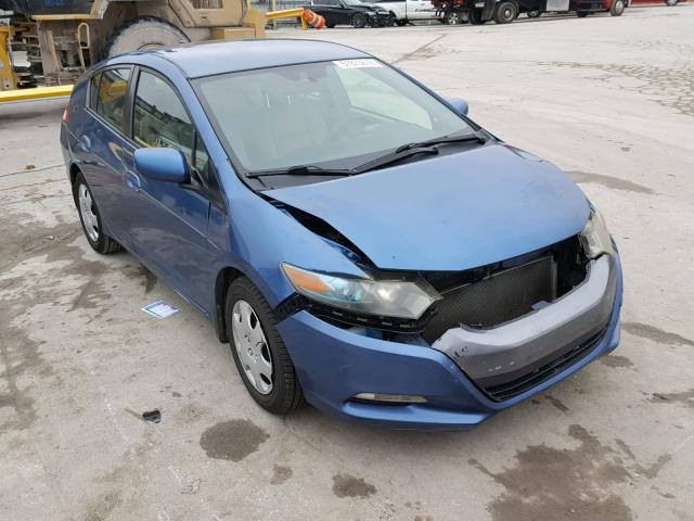 JHMZE2H53AS013785 - 2010 HONDA INSIGHT LX BLUE photo 1