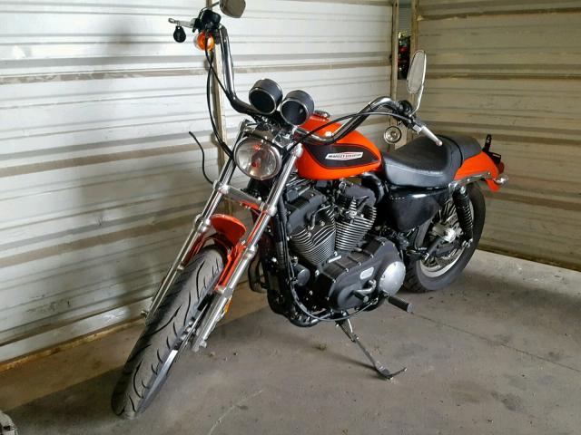 1HD1CLP176K416053 - 2006 HARLEY-DAVIDSON XL1200 R ORANGE photo 2