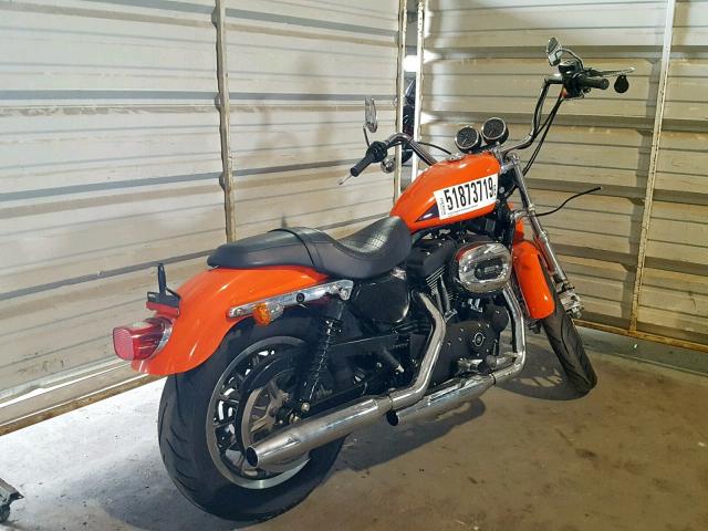 1HD1CLP176K416053 - 2006 HARLEY-DAVIDSON XL1200 R ORANGE photo 4