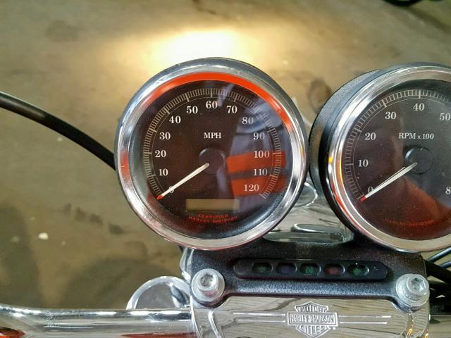 1HD1CLP176K416053 - 2006 HARLEY-DAVIDSON XL1200 R ORANGE photo 8