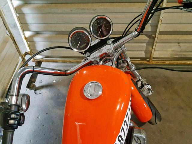 1HD1CLP176K416053 - 2006 HARLEY-DAVIDSON XL1200 R ORANGE photo 9