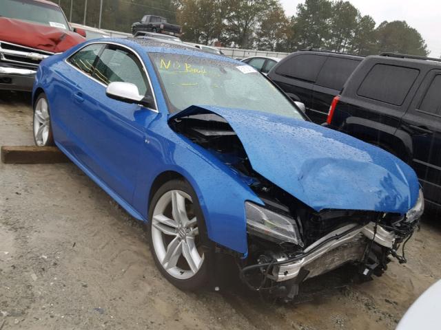 WAUVVAFR8BA028657 - 2011 AUDI S5 PRESTIG BLUE photo 1