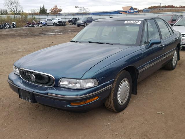 1G4HP52K9VH439261 - 1997 BUICK LESABRE CU GRAY photo 2