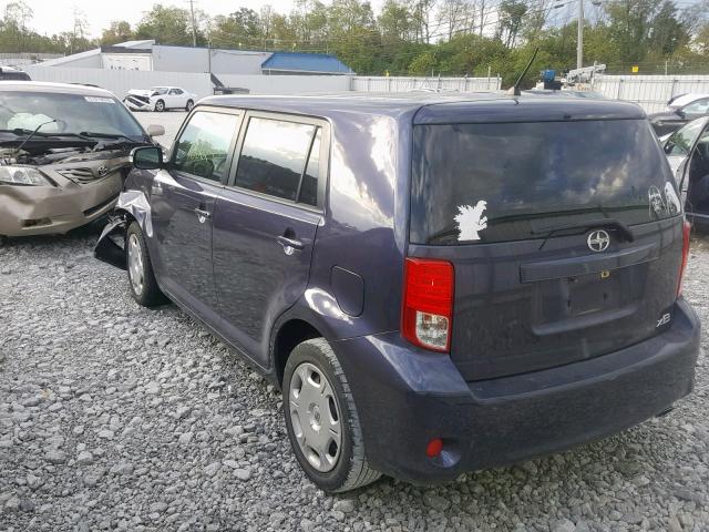 JTLZE4FE8CJ023905 - 2012 TOYOTA SCION XB იასამნისფერი ფოტო 3