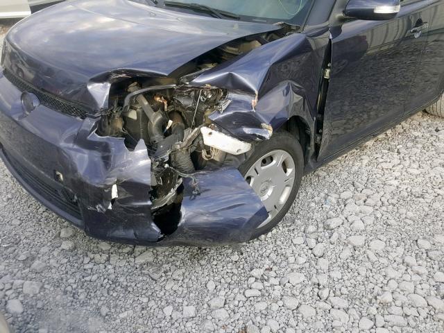 JTLZE4FE8CJ023905 - 2012 TOYOTA SCION XB იასამნისფერი ფოტო 9