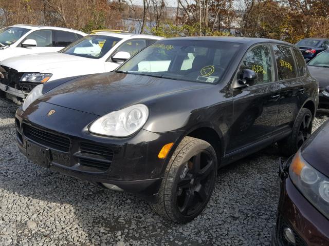 WP1AA29P66LA20854 - 2006 PORSCHE CAYENNE BLACK photo 2