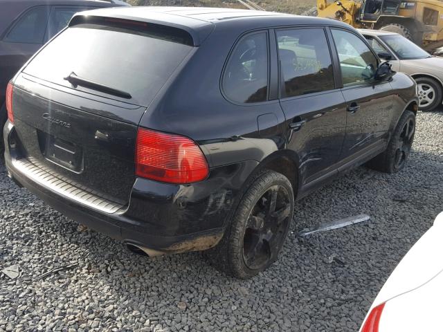 WP1AA29P66LA20854 - 2006 PORSCHE CAYENNE BLACK photo 4