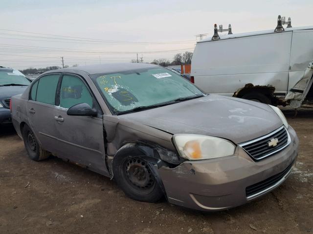 1G1ZS58F57F164139 - 2007 CHEVROLET MALIBU LS BROWN photo 1