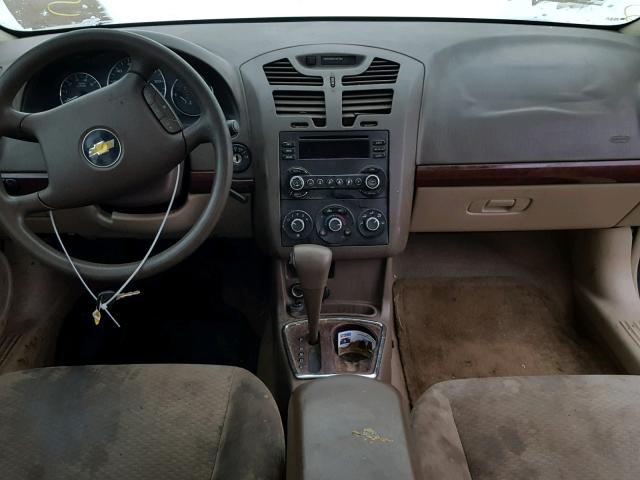 1G1ZS58F57F164139 - 2007 CHEVROLET MALIBU LS BROWN photo 9