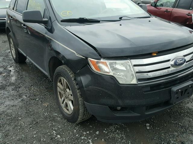 2FMDK38C58BA21976 - 2008 FORD EDGE SEL BLACK photo 9