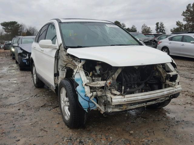 5J6RE3H76AL029461 - 2010 HONDA CR-V EXL WHITE photo 1