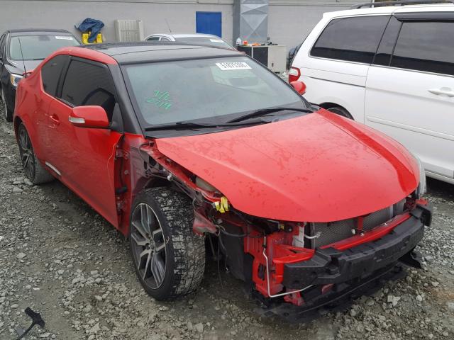 JTKJF5C7XE3069740 - 2014 TOYOTA SCION TC 红色 照片 1
