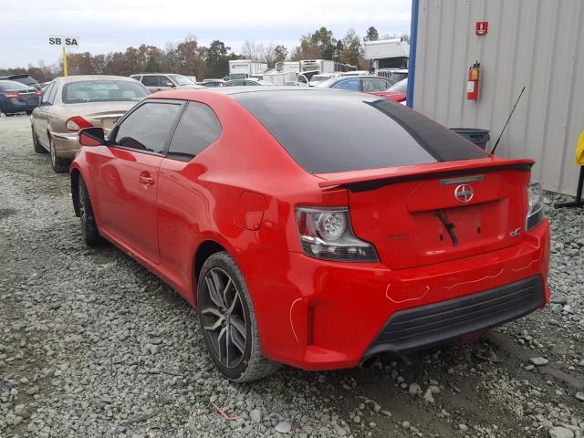JTKJF5C7XE3069740 - 2014 TOYOTA SCION TC 红色 照片 3