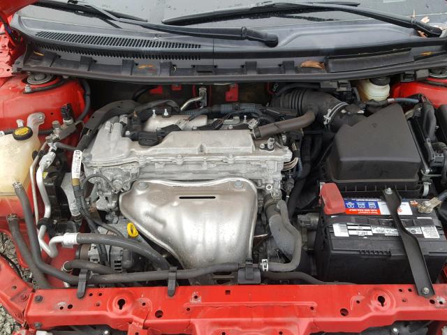 JTKJF5C7XE3069740 - 2014 TOYOTA SCION TC 红色 照片 7