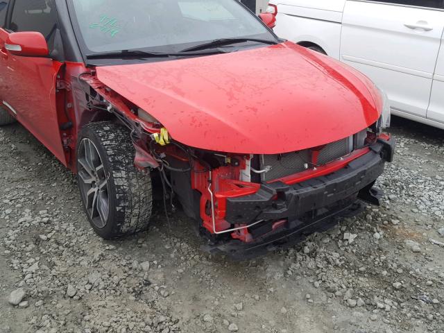 JTKJF5C7XE3069740 - 2014 TOYOTA SCION TC 红色 照片 9