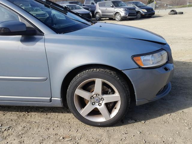 YV1MS390182396546 - 2008 VOLVO S40 2.4I BLUE photo 9