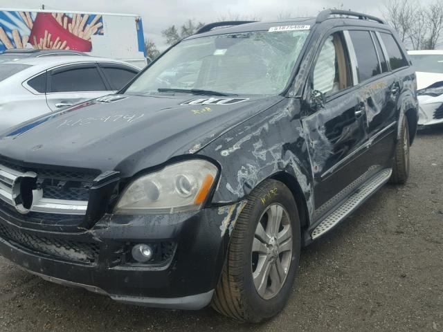 4JGBF71E38A335796 - 2008 MERCEDES-BENZ GL 450 4MA BLACK photo 9