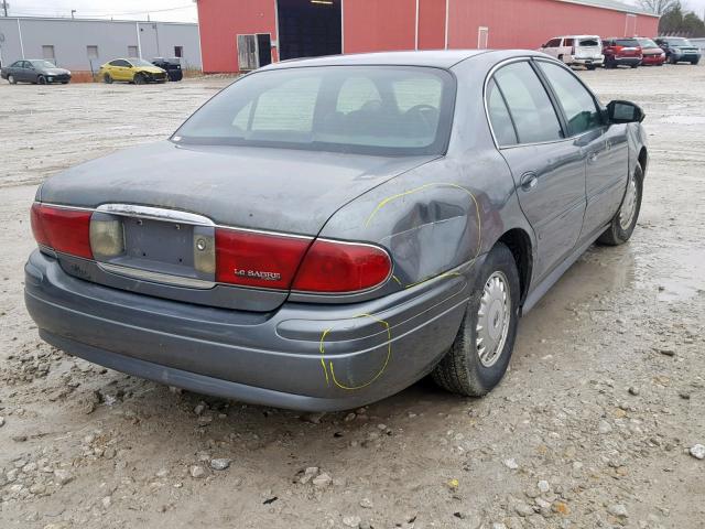 1G4HP52K04U240525 - 2004 BUICK LESABRE CU GRAY photo 4