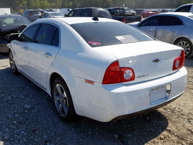 1G1ZC5E03CF339317 - 2012 CHEVROLET MALIBU 1LT WHITE photo 3