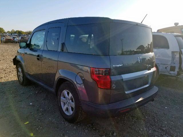 5J6YH2H75AL000191 - 2010 HONDA ELEMENT EX GRAY photo 3