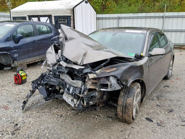 1G1ZC5E18BF298318 - 2011 CHEVROLET MALIBU 1LT 金色 照片 2