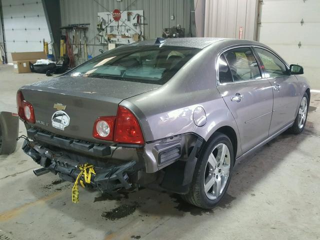 1G1ZC5E02CF208072 - 2012 CHEVROLET MALIBU 1LT BROWN photo 4