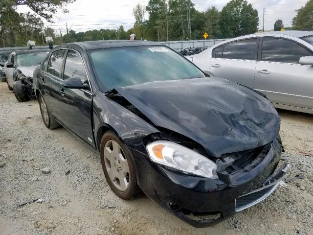 2G1WD58C589170195 - 2008 CHEVROLET IMPALA SUP შავი ფოტო 1