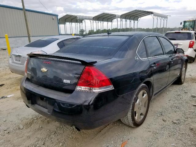2G1WD58C589170195 - 2008 CHEVROLET IMPALA SUP შავი ფოტო 4