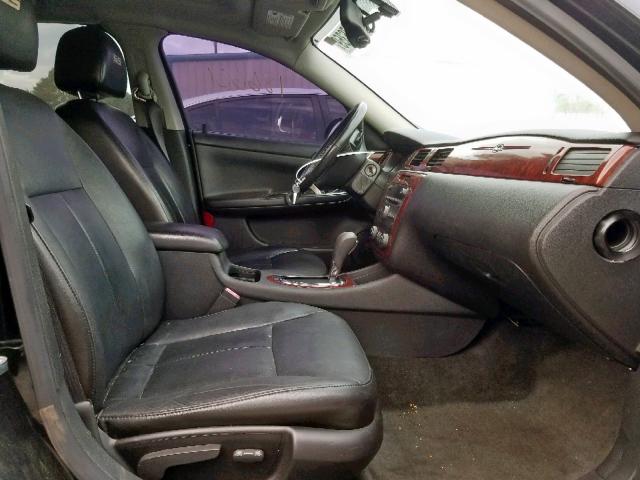 2G1WD58C589170195 - 2008 CHEVROLET IMPALA SUP შავი ფოტო 5