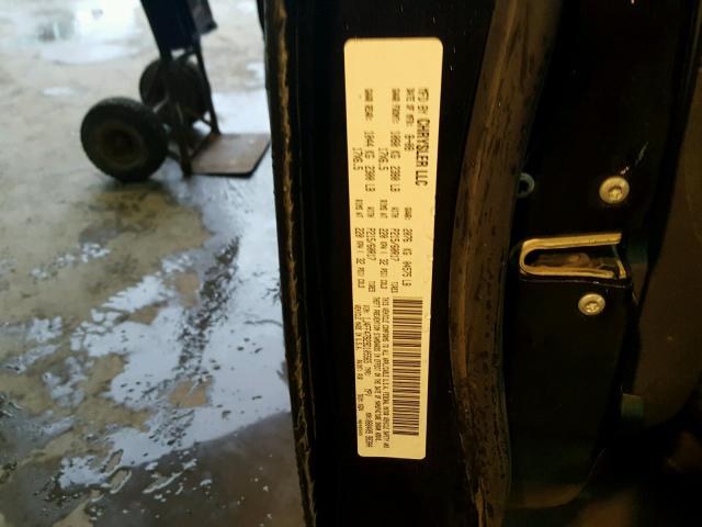 1J4FF47B29D105565 - 2009 JEEP COMPASS SP შავი ფოტო 10