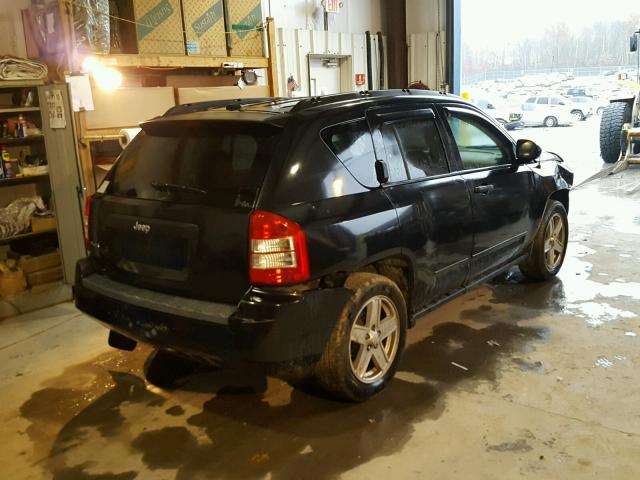 1J4FF47B29D105565 - 2009 JEEP COMPASS SP შავი ფოტო 4