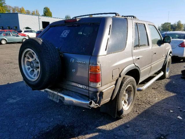 4S6CM58V3S4431140 - 1995 HONDA PASSPORT E ნაცრისფერი ფოტო 4