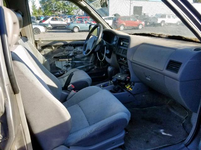 4S6CM58V3S4431140 - 1995 HONDA PASSPORT E ნაცრისფერი ფოტო 5