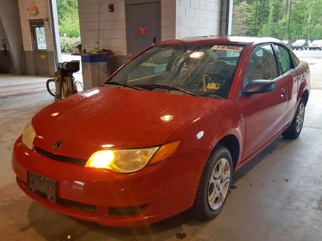 1G8AM12F95Z138455 - 2005 SATURN ION LEVEL RED photo 2