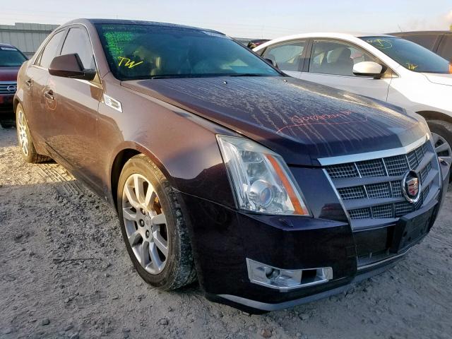 1G6DT57V580191131 - 2008 CADILLAC CTS HI FEA PURPLE photo 1