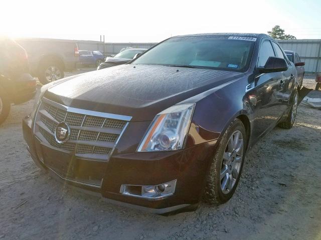 1G6DT57V580191131 - 2008 CADILLAC CTS HI FEA PURPLE photo 2