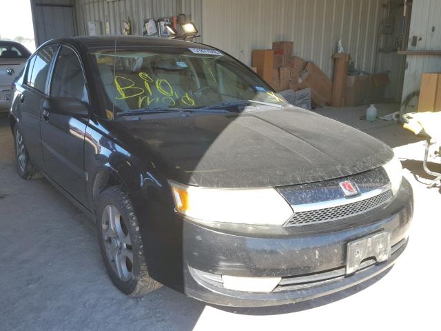 1G8AL54F44Z111136 - 2004 SATURN ION LEVEL BLACK photo 1