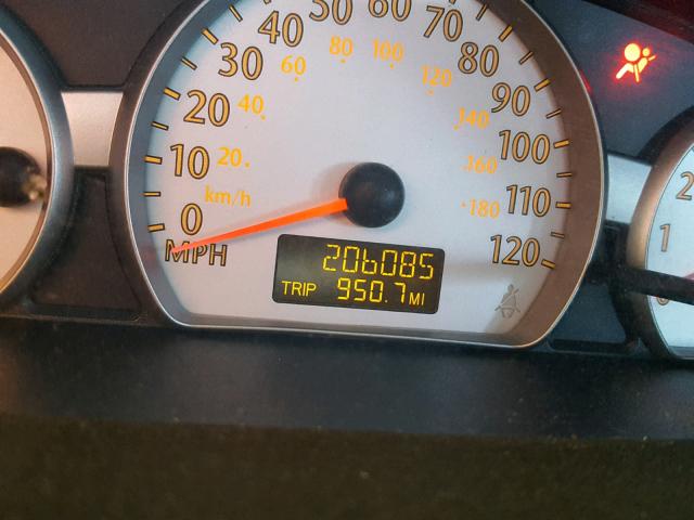 1G8AL54F44Z111136 - 2004 SATURN ION LEVEL BLACK photo 8