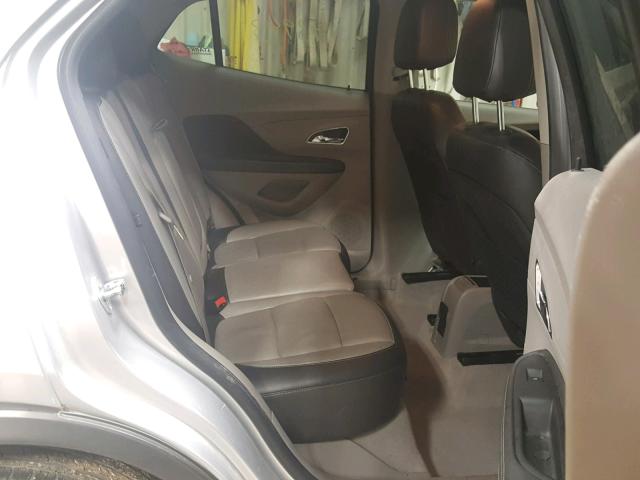 KL4CJCSB2EB734915 - 2014 BUICK ENCORE SILVER photo 6