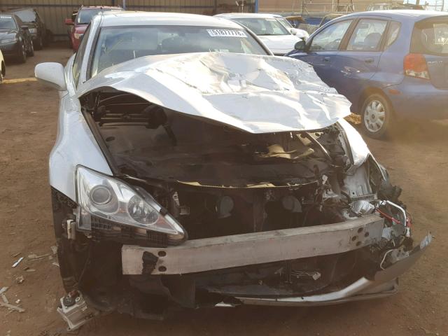 JTHCK262285022106 - 2008 LEXUS IS 250 SILVER photo 9