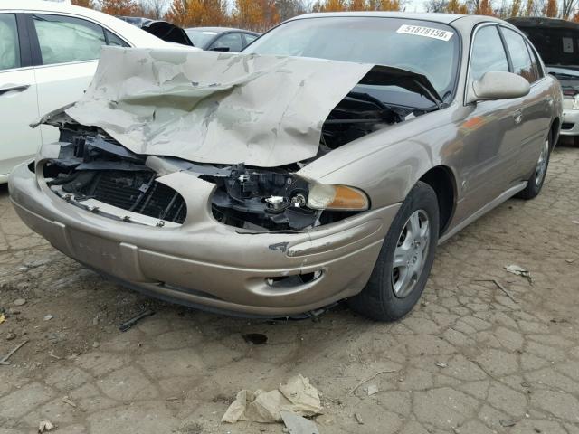 1G4HP54K524204095 - 2002 BUICK LESABRE CU BROWN photo 2