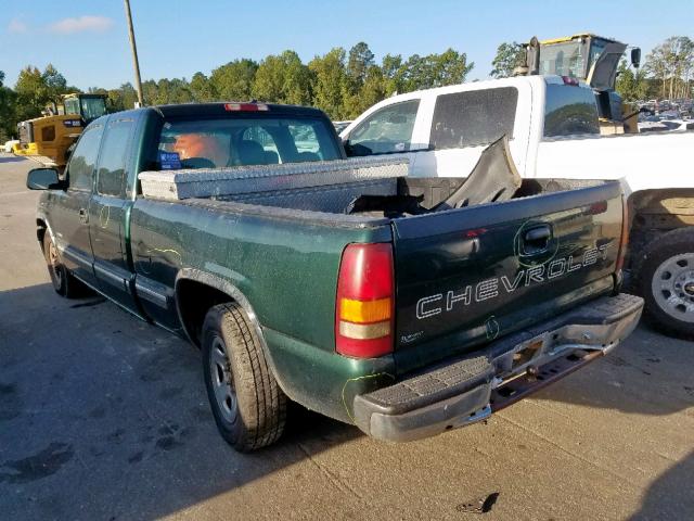 2GCEC19W011207066 - 2001 CHEVROLET SILVERADO GREEN photo 3