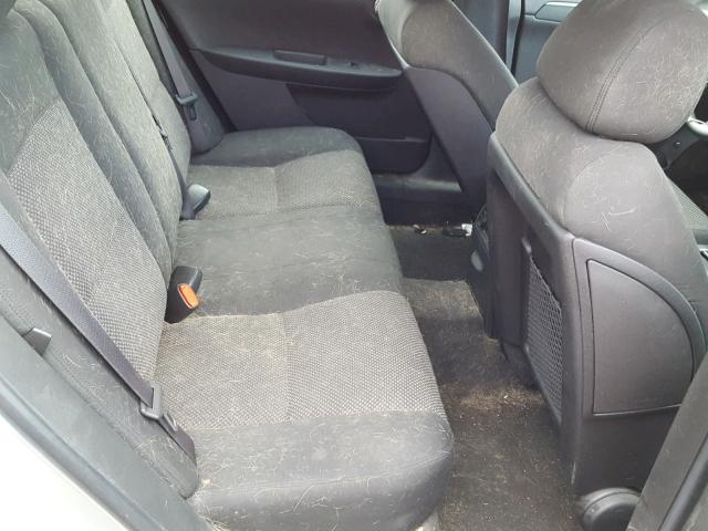 1G1ZH57B28F290098 - 2008 CHEVROLET MALIBU 1LT SILVER photo 6