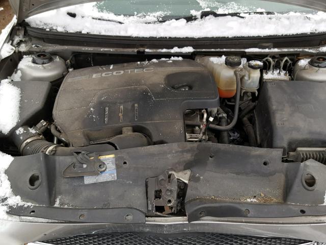 1G1ZH57B28F290098 - 2008 CHEVROLET MALIBU 1LT SILVER photo 7