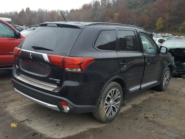 JA4AZ3A37GZ004406 - 2016 MITSUBISHI OUTLANDER BLACK photo 4