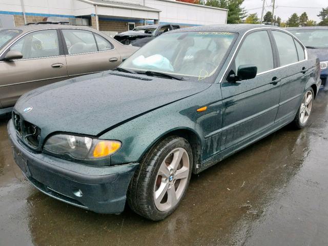 WBAEW53464PN34243 - 2004 BMW 330 XI GREEN photo 2