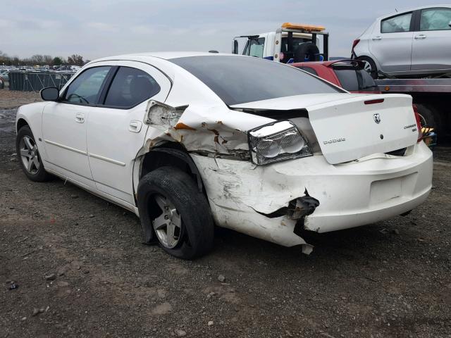 2B3CA3CV9AH170536 - 2010 DODGE CHARGER SX WHITE photo 3