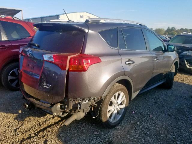 2T3DFREV9FW336937 - 2015 TOYOTA RAV4 LIMIT GRAY photo 4