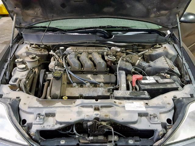 1MEHM55S82A650625 - 2002 MERCURY SABLE LS P GRAY photo 7