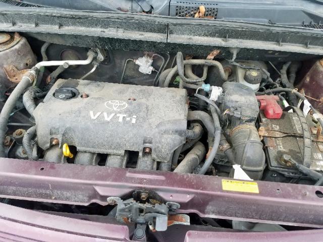 JTLKT334X50197562 - 2005 TOYOTA SCION XB იასამნისფერი ფოტო 7